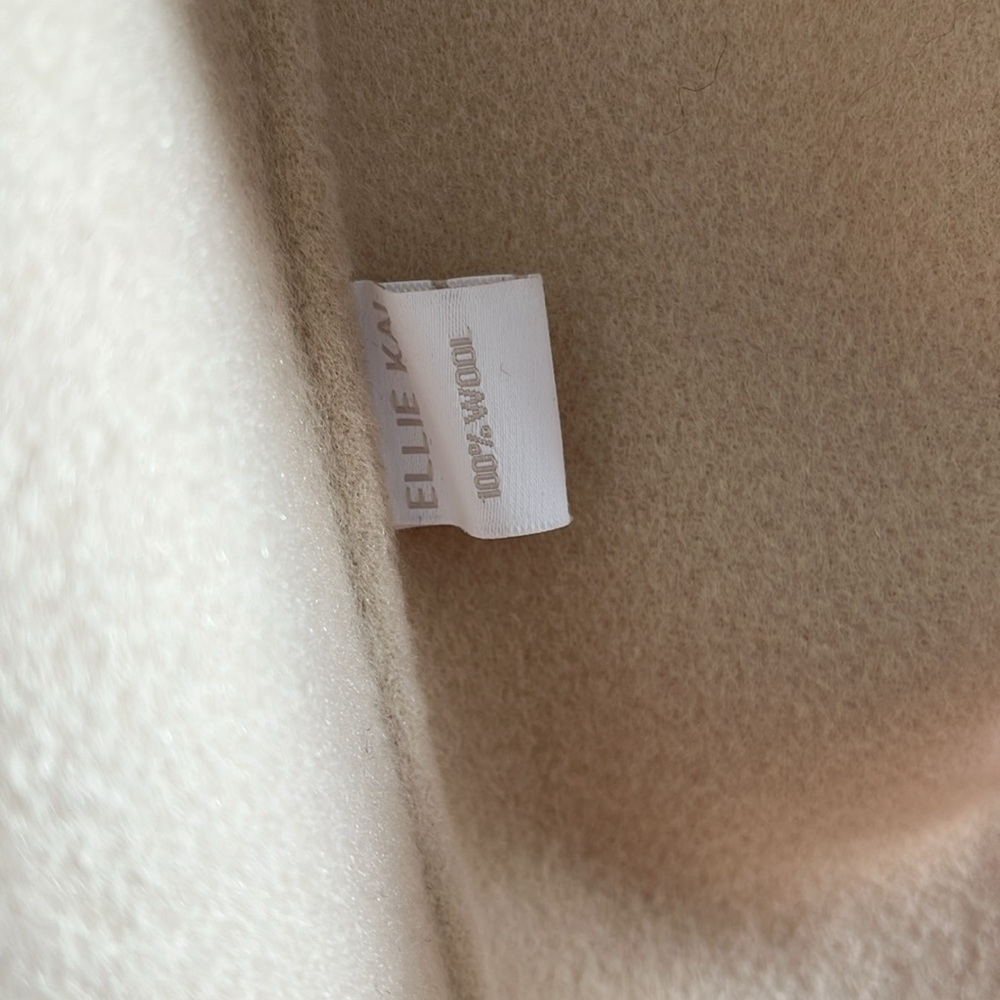 Ellie Kai wool Blush Pink wool Open coat jacket XS - Picture 4 of 9